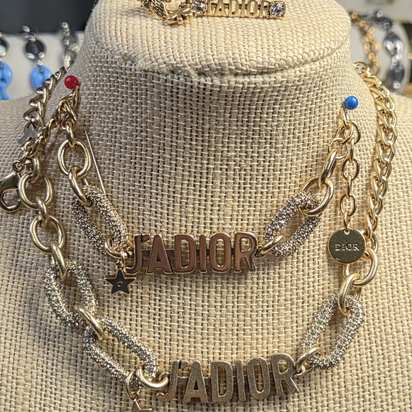 Dior Jewelry - Gold and Silver J'ADIOR Necklace, Bracelet And Earrings
